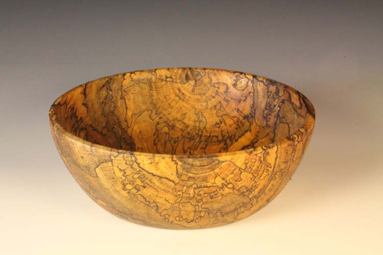 Elm bowl: 9in x 3in (23cm x 8cm)